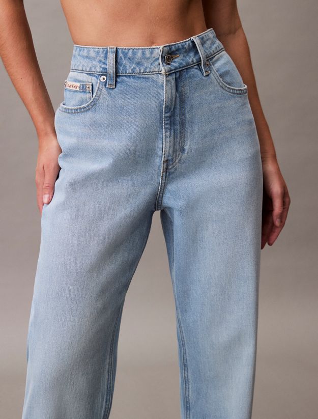 High Rise Straight Jeans
