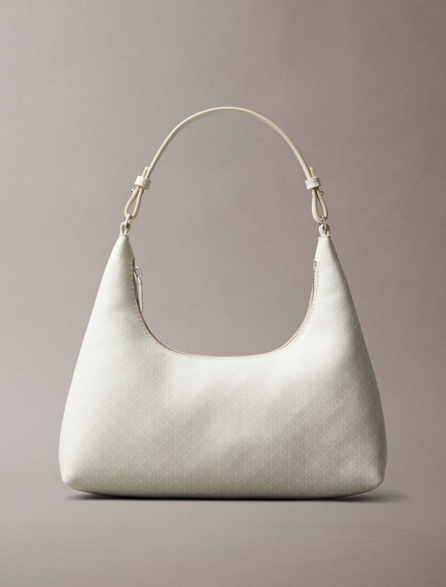 Allover Monogram Logo Shoulder Bag