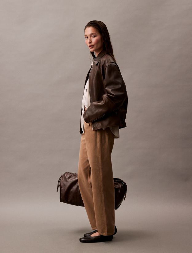 High Rise Barrel Jeans