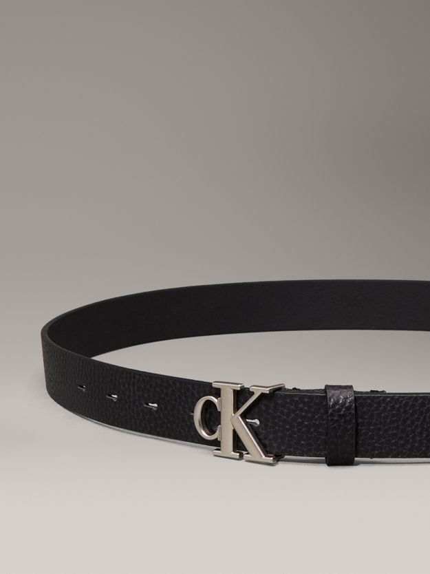 Leather Logo Belt