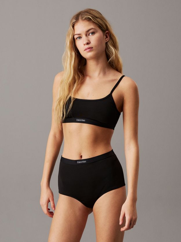 Bralette Bikini Top - CK Rib