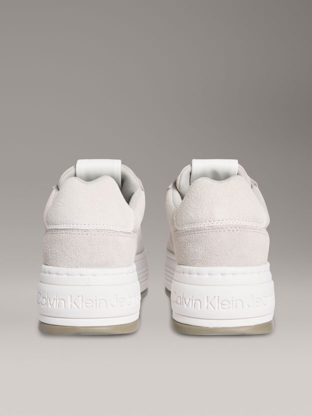 Suede Platform Trainers