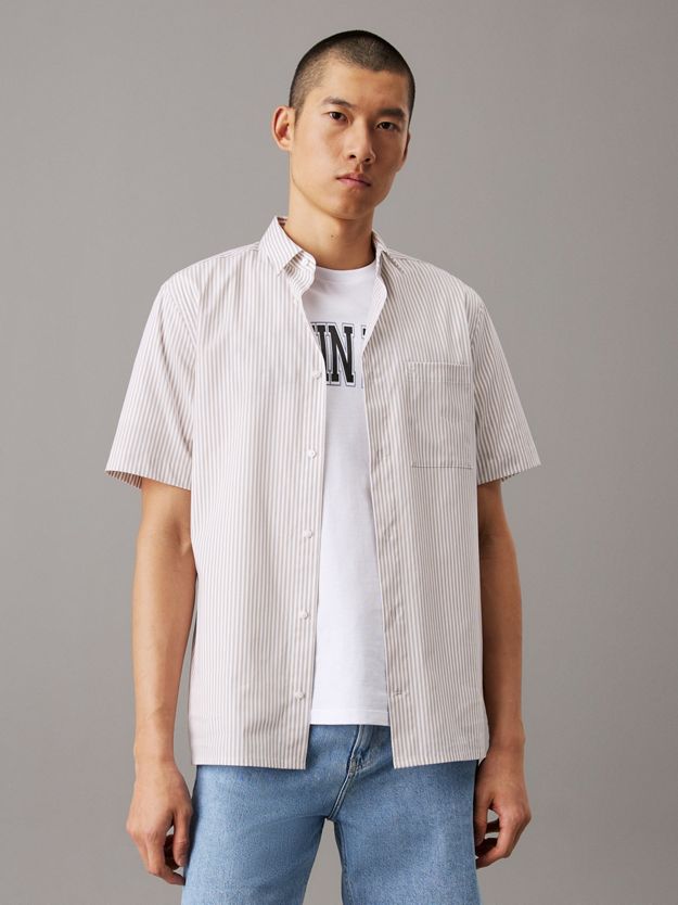 Striped Short Sleeve Shirt