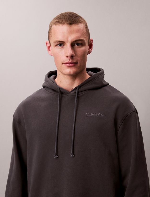 Cotton Terry Blend Lounge Hoodie