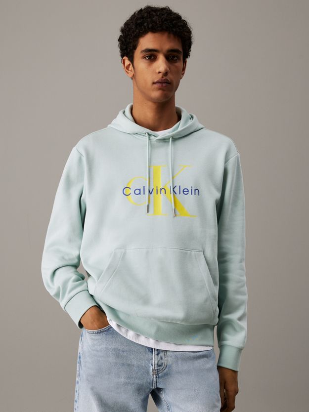 Cotton Fleece Monogram Hoodie