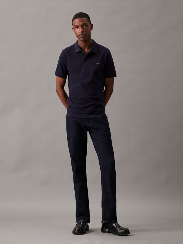 Slim Stretch Pique Polo Shirt