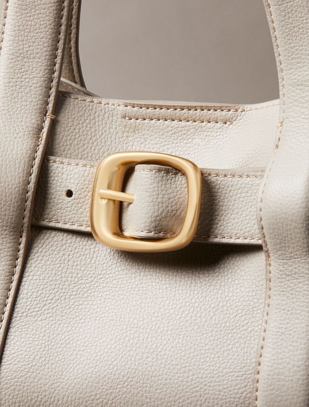 Belted Small Tote Bag