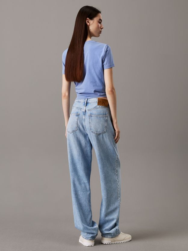 Slim Cropped Badge T-shirt