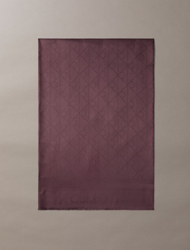 Soft Tonal Logo Scarf