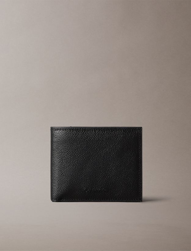 Leather RFID Billfold Wallet