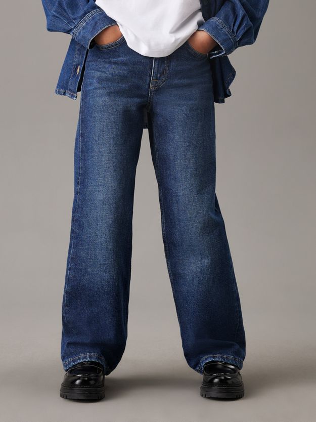 High Rise Wide Leg Jeans