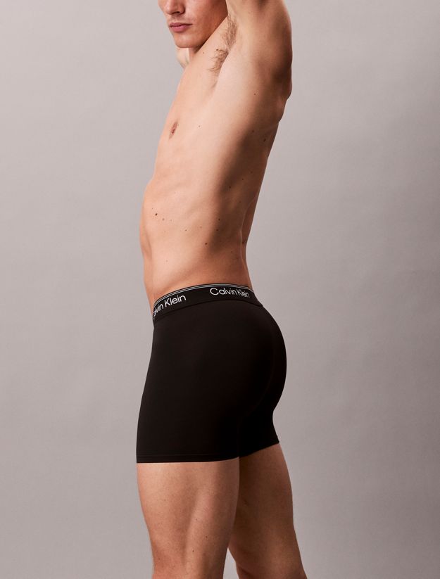 3 Pack Boxer Briefs - Microfibre Stretch