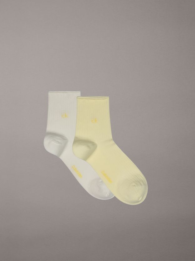 2 Pack Striped Crew Socks