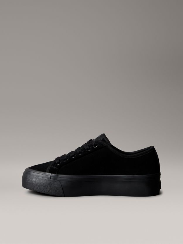 Suede Warm Winter Platform Trainers