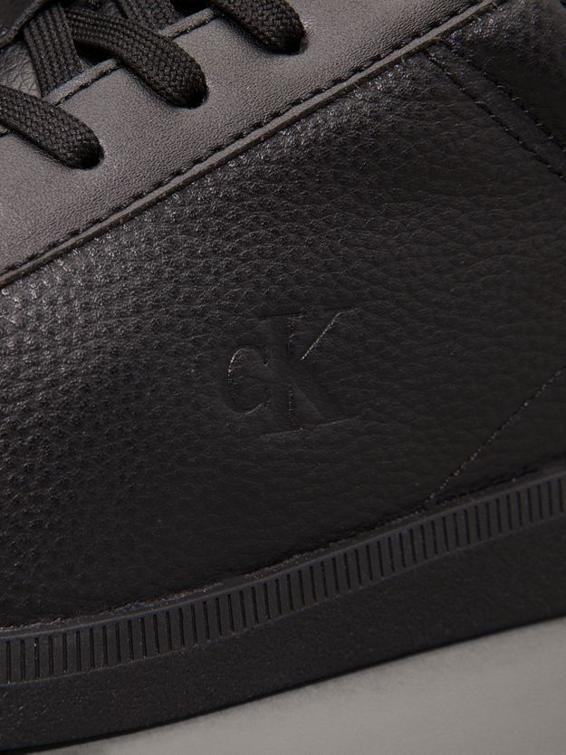 Leather Low Profile Trainers