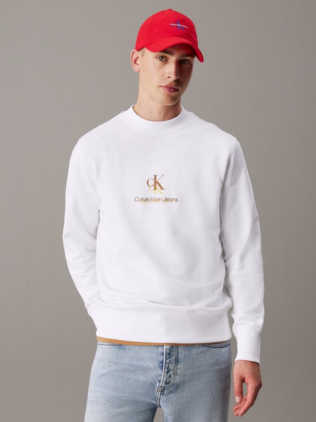 Cotton Terry Logo Sweatshirt