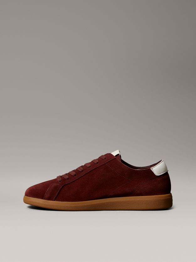 Suede Low Profile Trainers