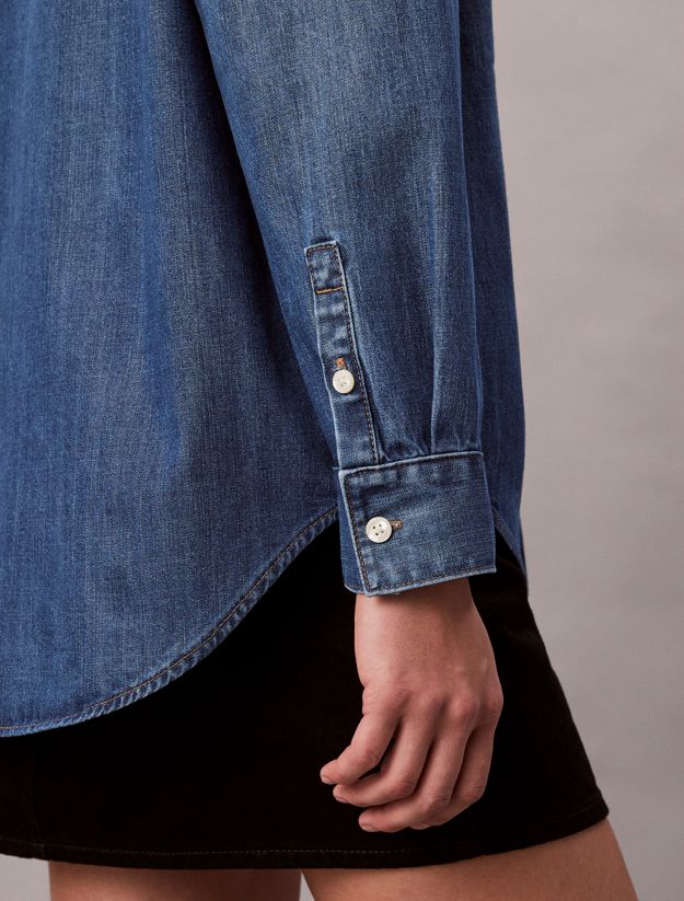 Oversized Denim Shirt