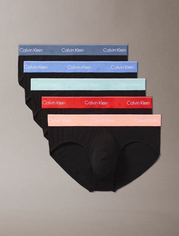 5 Pack Hip Briefs - Icon Cotton Stretch