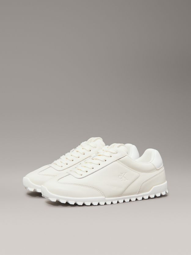Leather Low Profile Trainers
