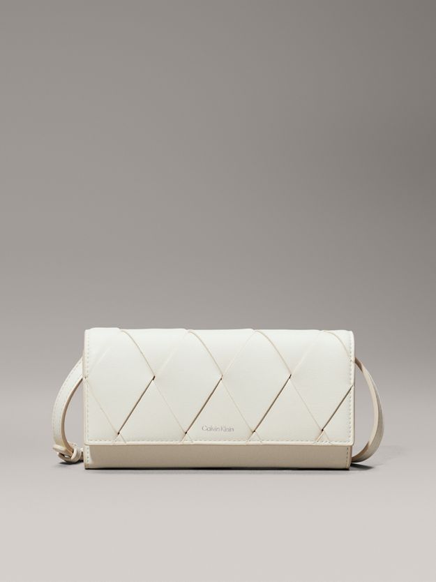 Convertible Woven Wallet Bag