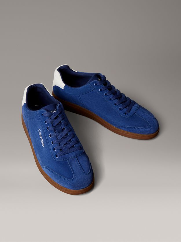 Suede Wingtip Trainers