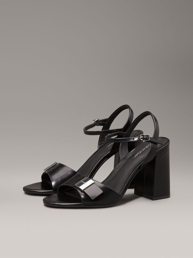 Leather Heeled Sandals