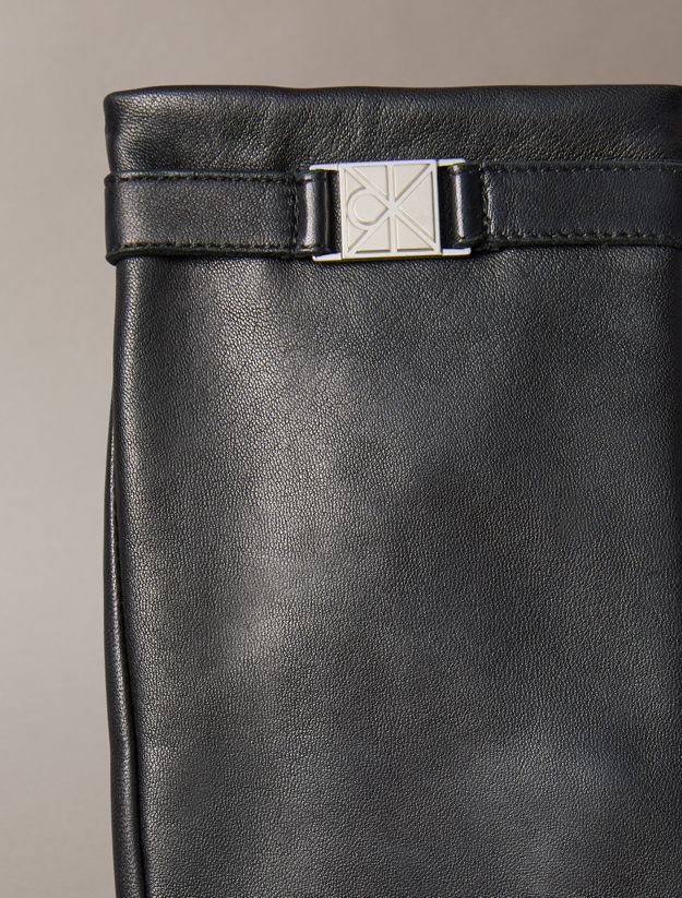 Soft Nappa Leather Touchscreen Gloves