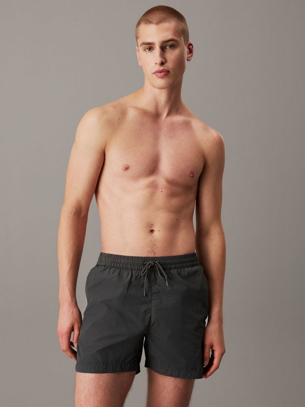 Double Waistband Swim Shorts - CK Soft Nylon