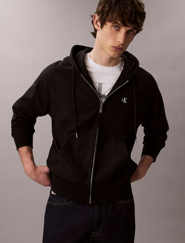 Premium Terry Relaxed Zip Hoodie