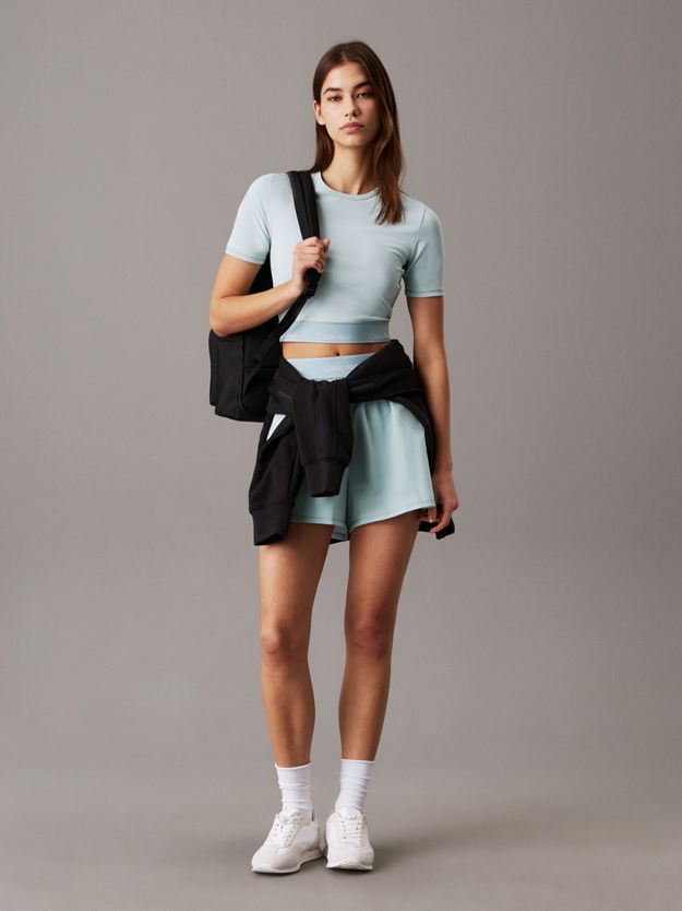 Cropped Performance Gym T-shirt