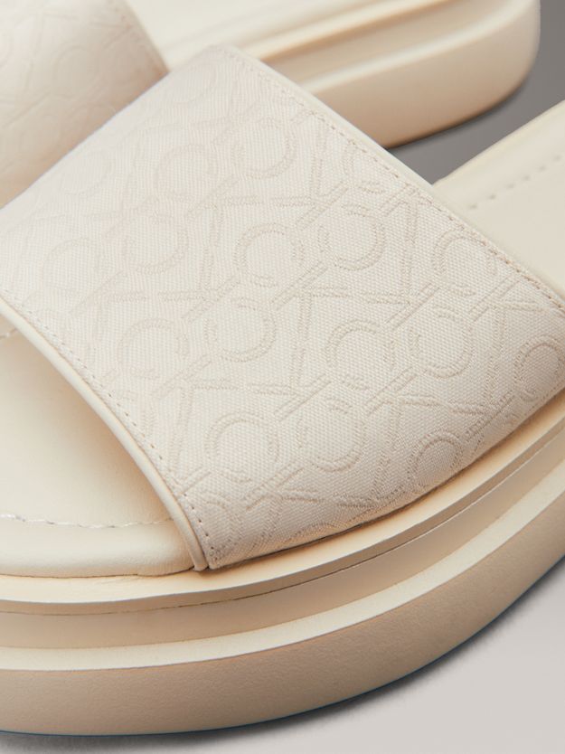 Platform Logo Jacquard Sliders