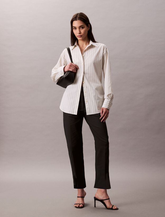 Cotton Stretch Straight Fit Chino Pants