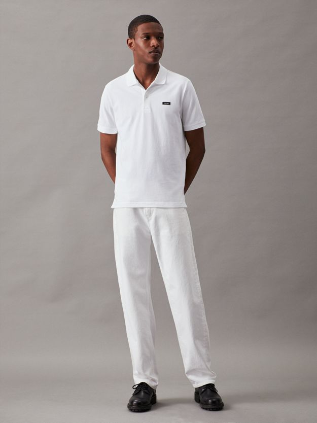 Slim Stretch Pique Polo Shirt