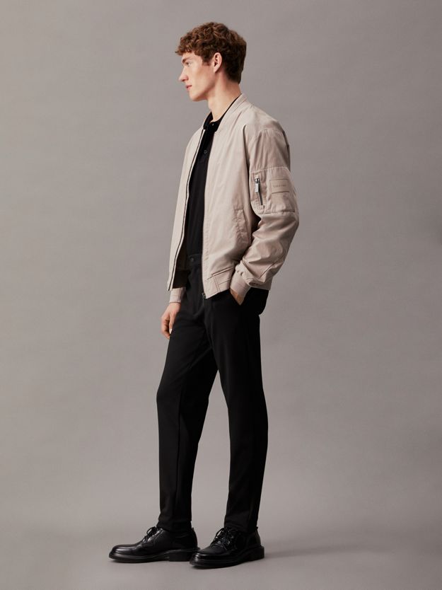 Tapered Knit Trousers