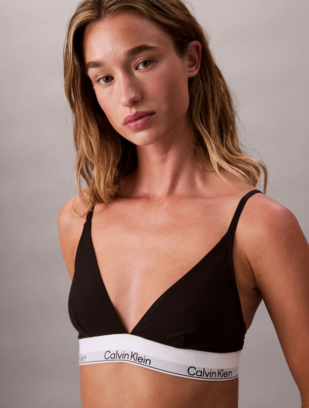 Unlined Triangle Bralette - Icon Cotton Modal