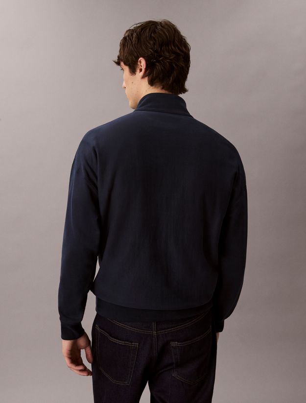 Premium Terry Relaxed Quarter Zip Sweatshirt