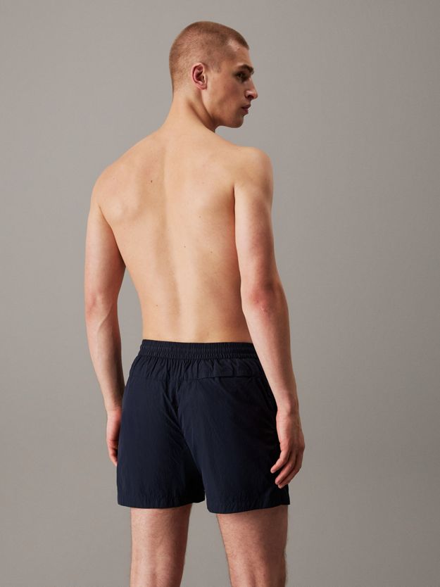 Medium Drawstring Swim Shorts - CK Soft Nylon