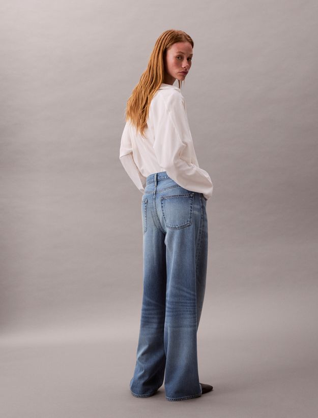 90's Low Rise Baggy Jeans