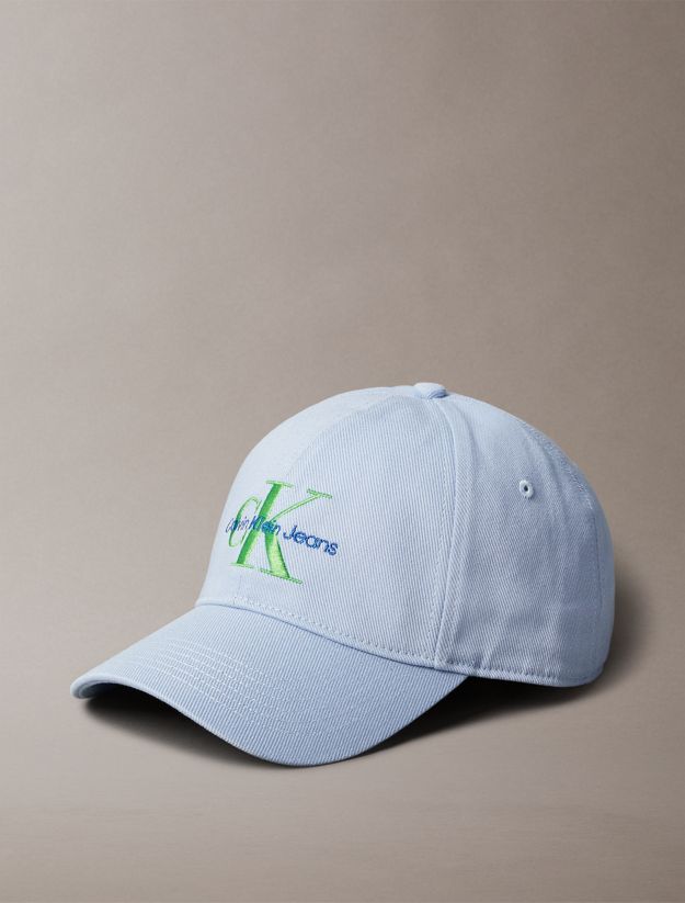 Embroidered Monogram Logo Baseball Cap