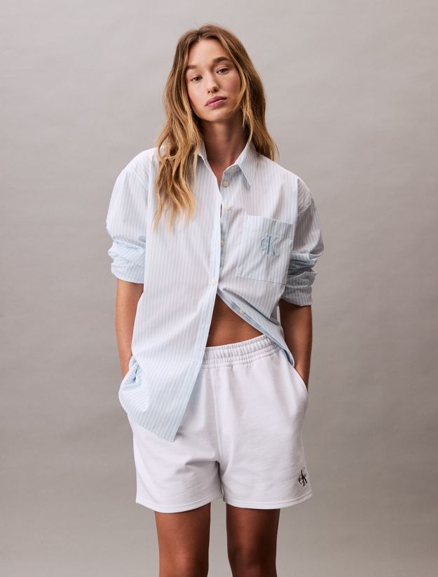 Monogram Logo French Terry Shorts