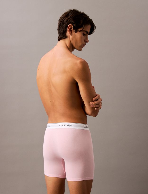 5 Pack Boxer Briefs - Icon Cotton Stretch