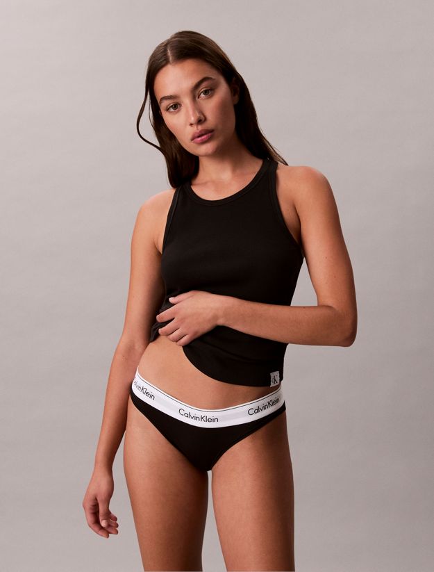 Slim Ribbed Lounge Tank Top