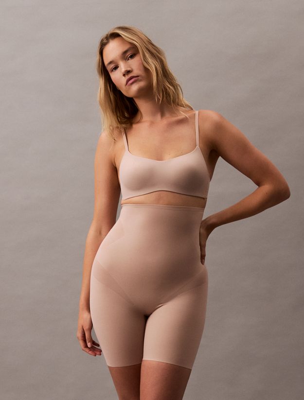 High Waisted Shapewear Shorts - Stay Put Stretch