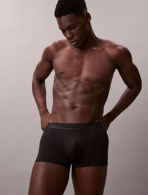 3 Pack Low Rise Trunks - CK Black