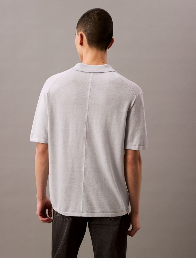 Linen Blend Short Sleeve Jumper