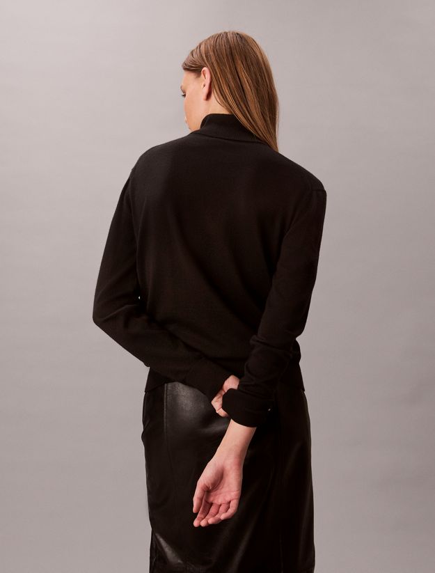 Merino Roll Neck Jumper