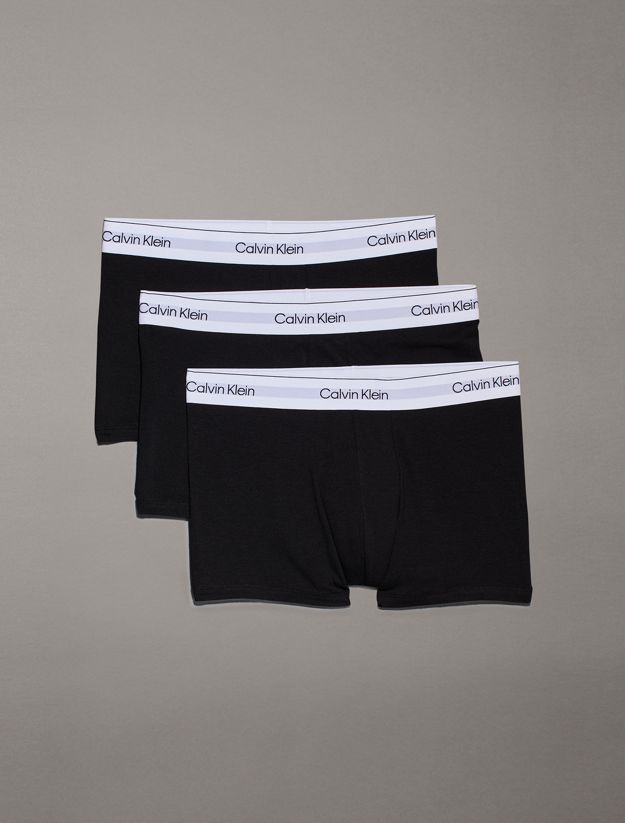 3 Pack Trunks - Icon Cotton Stretch