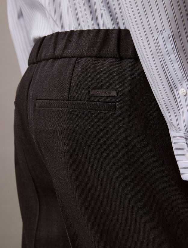 Wool Gabardine Trousers