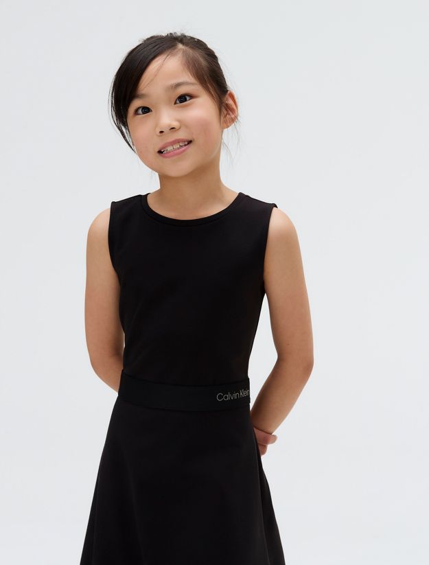 Slim Milano Sleeveless Dress